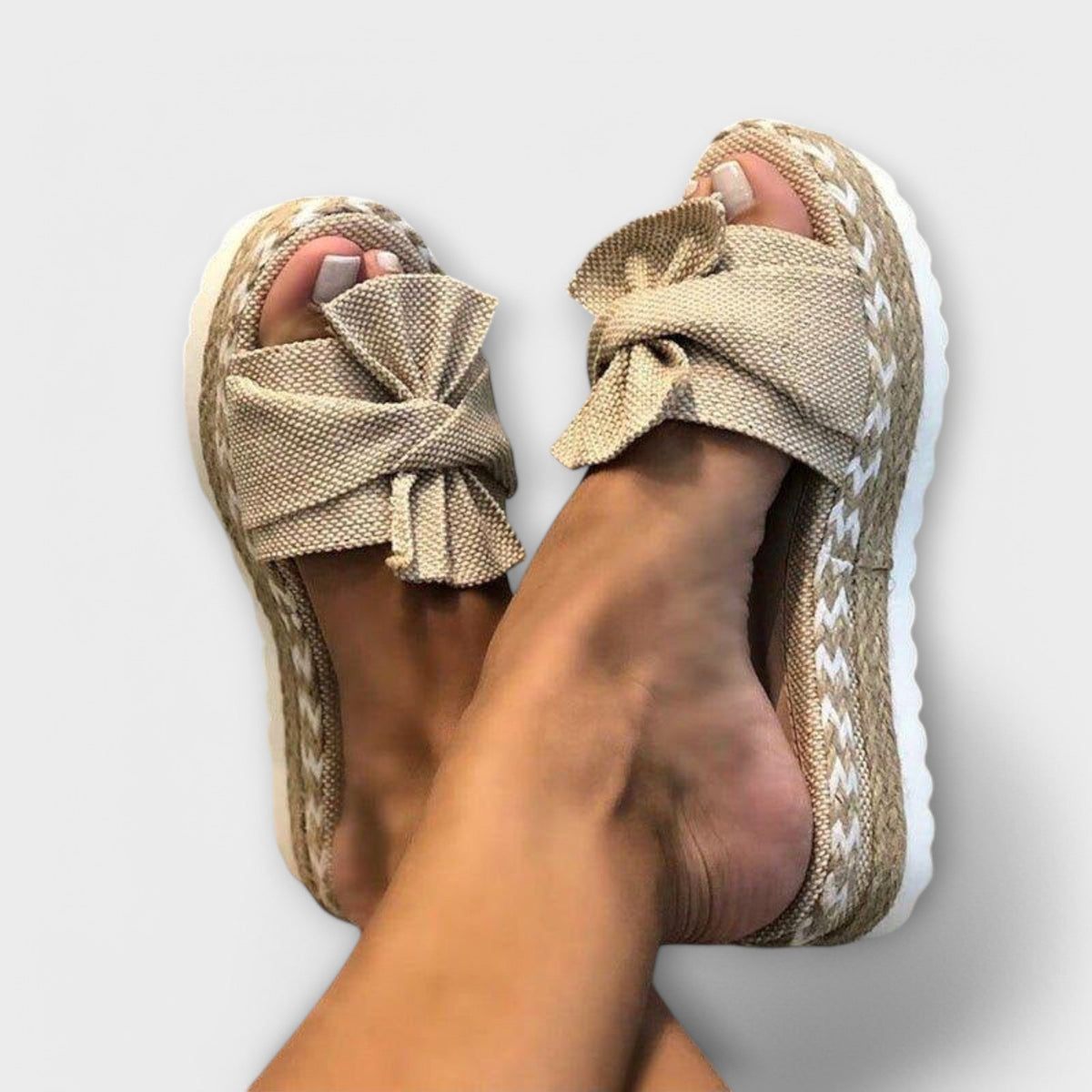 Solegenius – Orthopaedic Sandals with Bow Detail