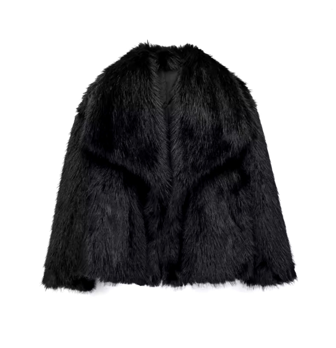 FIORA - Puffer Jacket with Faux Fur Effect